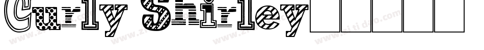 Curly Shirley字体转换